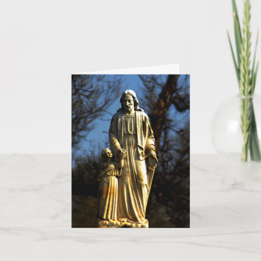 父の日のカード宗教クリスチャン カード (正面)