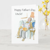 父の日のカード カード (黄色い花)