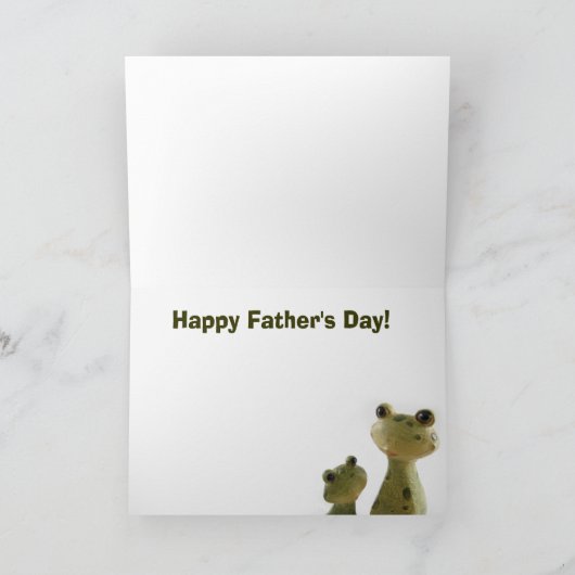 父の日のカード カード (内部)