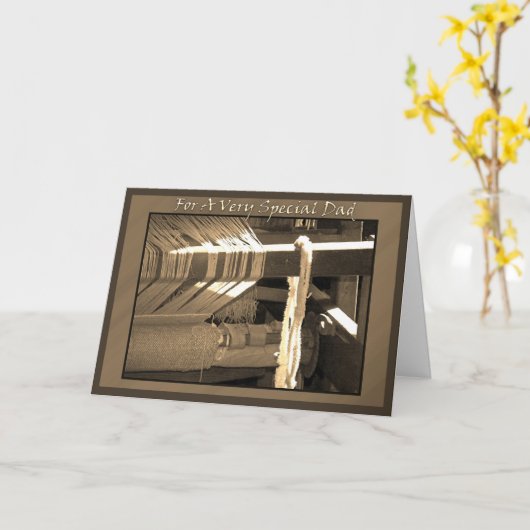 父の日のカード カード (黄色い花)