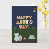 父の日のカード カード (黄色い花)