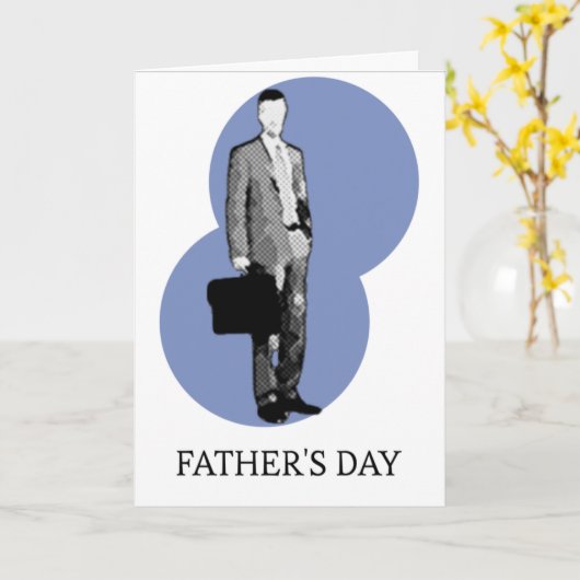 父の日のカード カード (黄色い花)