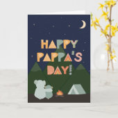 父の日のカード カード (黄色い花)