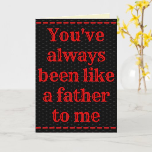 父の日のカード カード (黄色い花)