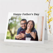 父の日のカード カード (黄色い花)