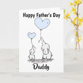 父の日のカード カード (黄色い花)