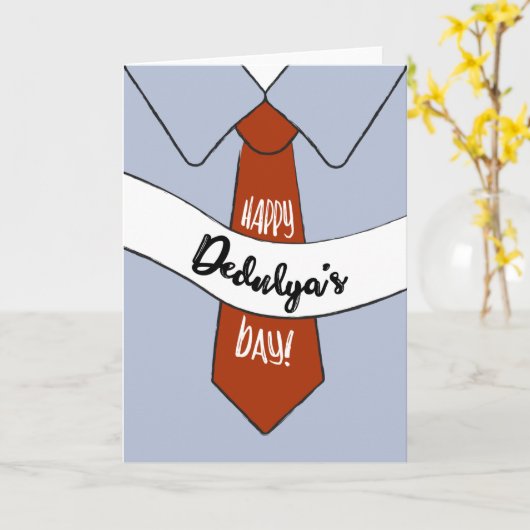 父の日のカード カード (黄色い花)