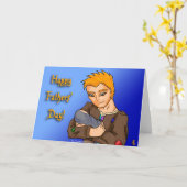 父の日のカード カード (黄色い花)