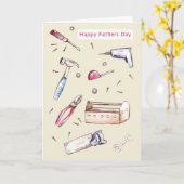 父の日のカード カード (黄色い花)