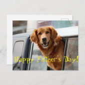 父の日のカード ポストカード (正面/裏面)