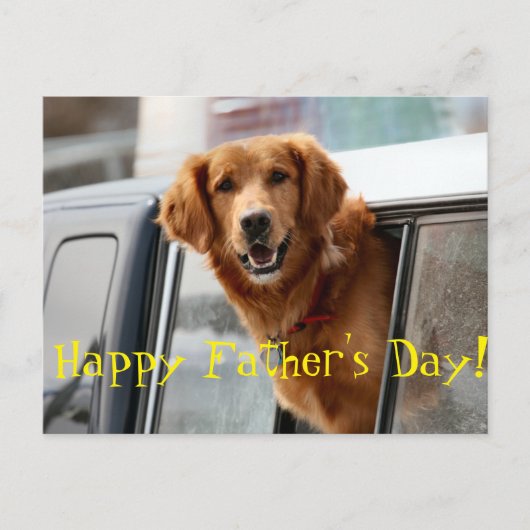 父の日のカード ポストカード (正面)