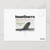父の日のカード ポストカード (裏面)
