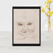 父の日のカード – 娘または孫娘 カード (黄色い花)