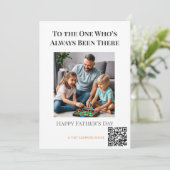 父の日のカード – 常にそこにあった 招待状 (スタンド正面)