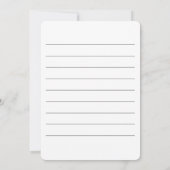 父の日のカード 招待状 (裏面)