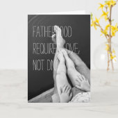 父の日のカード、父の愛が増える カード (黄色い花)