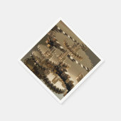 父の日のギア スタンダードカクテルナプキン (角)