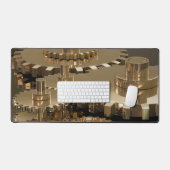 父の日のギア デスクマット (キーボード&マウス)