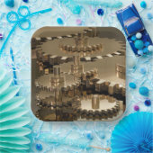 父の日のギア ペーパープレート (パーティー)