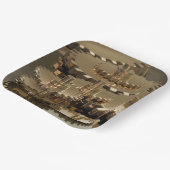 父の日のギア ペーパープレート (傾斜あり)