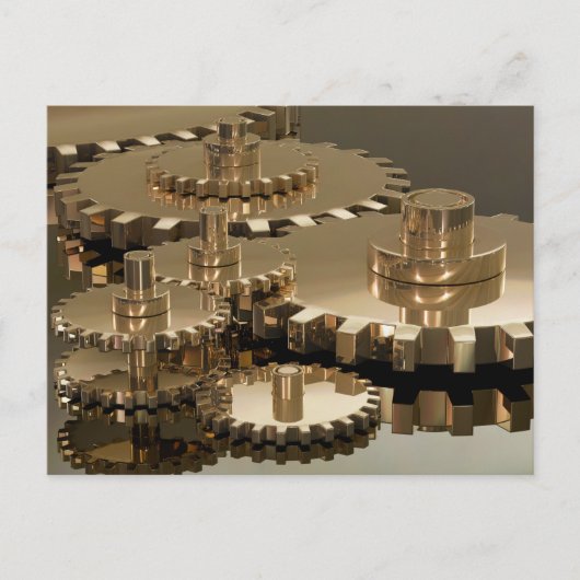 父の日のギア ポストカード (正面)