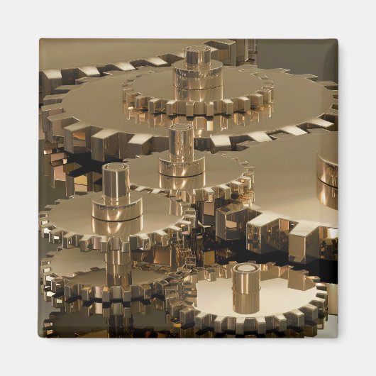 父の日のギア マグネット (正面)