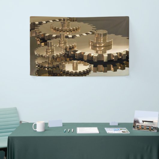 父の日のギア 横断幕 (トレードショー)