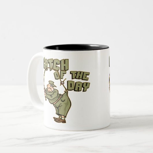 父の日のギフトのアイディア ツートーンマグカップ (正面左)