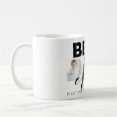 父の日のギフトの数々のな写真のコラージュ コーヒーマグカップ (左)