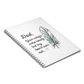 父の日のギフトは記念品ではなく、心からの準備ができた ノートブック (右側)