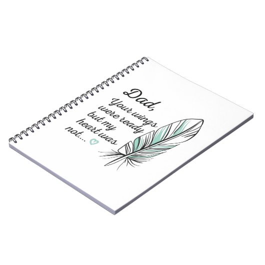 父の日のギフトは記念品ではなく、心からの準備ができた ノートブック (左側)
