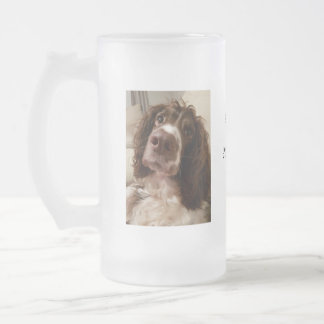 父の日のギフトガラスのtankard フロストグラスビールジョッキ