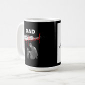 父の日のギフトシール コーヒーマグカップ (正面左)