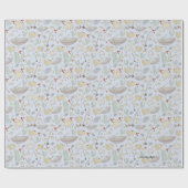 父の日のギフトラップ ラッピングペーパー (フラット)