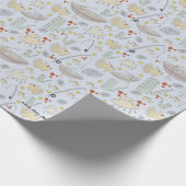 父の日のギフトラップ ラッピングペーパー (角)