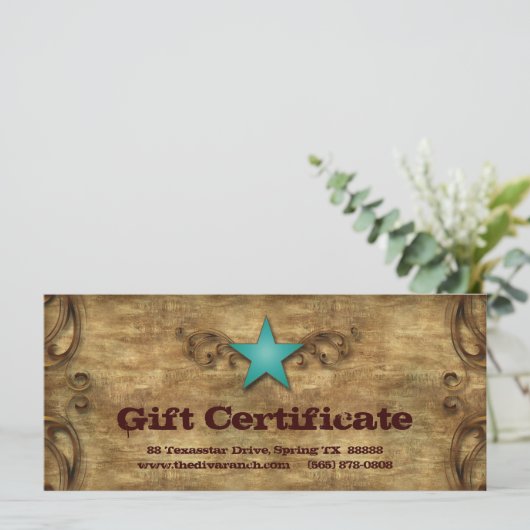 父の日のギフト券カードテキサス州スター (スタンド正面)