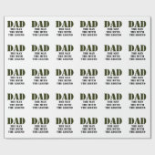 父の日のギフト ラッピングペーパー (フラット)