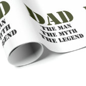 父の日のギフト ラッピングペーパー (ロールコーナー)