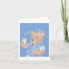 父の日のクマ カード