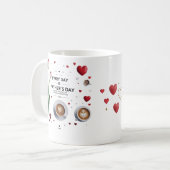 父の日のクラシックマグ11オズ – 毎日の愛 コーヒーマグカップ (正面左)