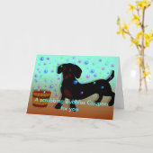 父の日のクーポンカード カード (黄色い花)