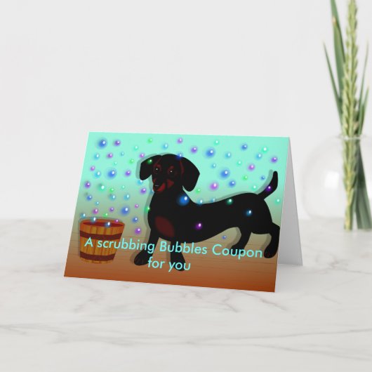 父の日のクーポンカード カード (正面)