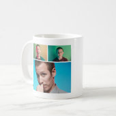 父の日のクールパパは常におもしろい栄養 コーヒーマグカップ (正面左)