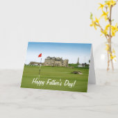 父の日のグリーティングカード カード (黄色い花)