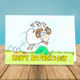 父の日のグリーティングカード サンキューカード