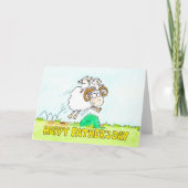 父の日のグリーティングカード サンキューカード (正面)