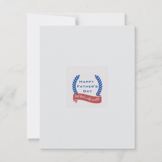 父の日のグリーティングカード シーズンカード (正面)