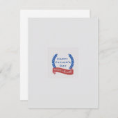 父の日のグリーティングカード シーズンカード (正面/裏面)