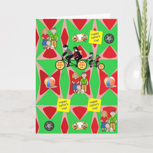 父の日のグリーティングカード シーズンカード (正面)