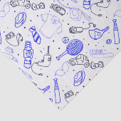 父の日のコラージュ 薄葉紙 (詳細)